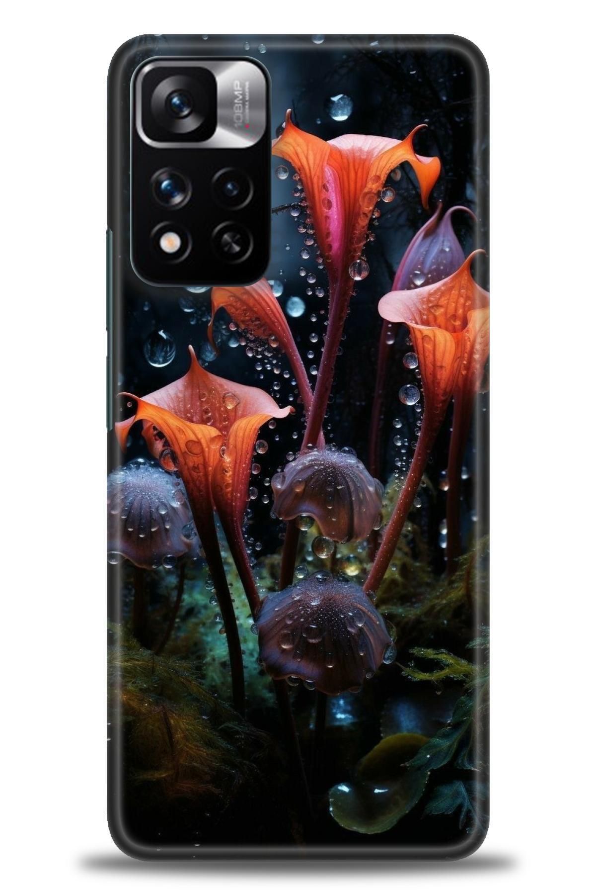 CooperTech Xiaomi Redmi Note 11 Pro Plus İle Uyumlu HD Baskılı Desenli Silikon Kılıf - 750
