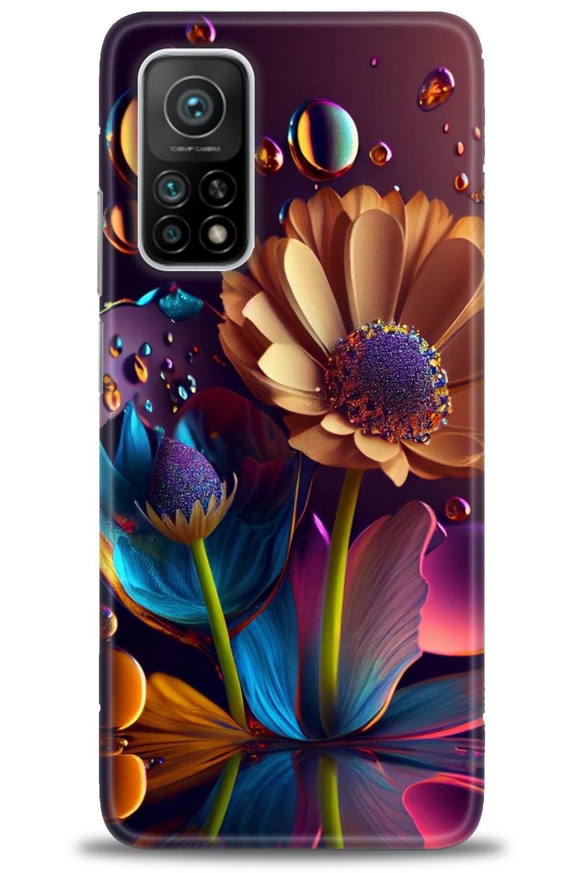 CooperTech Xiaomi Mi 10T Pro İle Uyumlu HD Baskılı Desenli Silikon Kılıf - 350