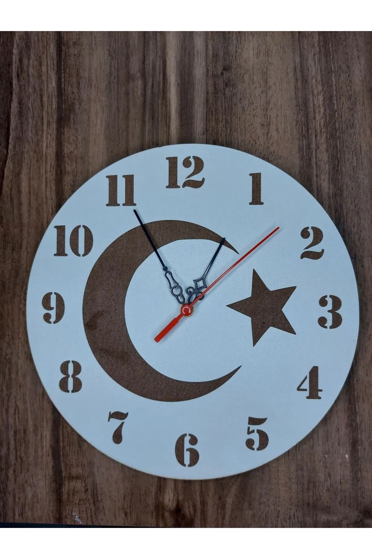 LavanTasarım Türk Bayrağı Duvar saati