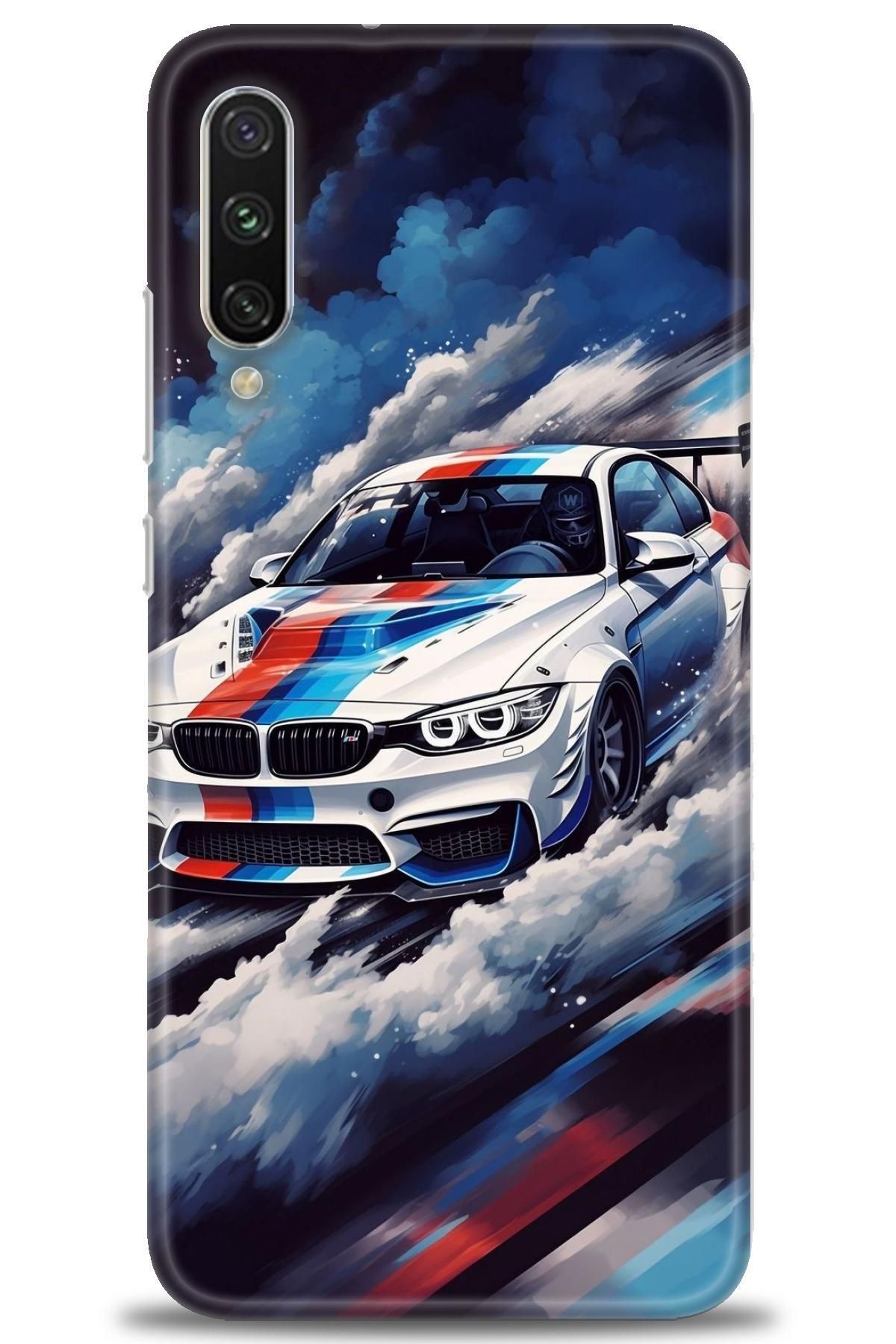CooperTech Xiaomi Mi A3 İle Uyumlu HD Baskılı Desenli Silikon Kılıf - 580