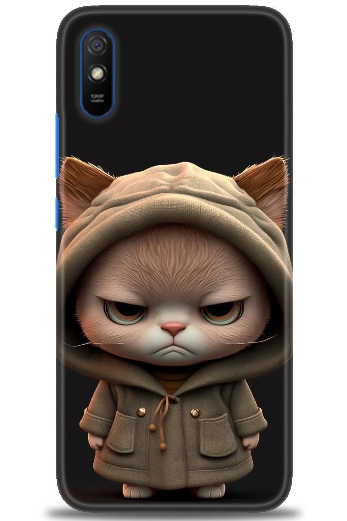 CooperTech Xiaomi Redmi 9A İle Uyumlu HD Baskılı Desenli Silikon Kılıf - 440