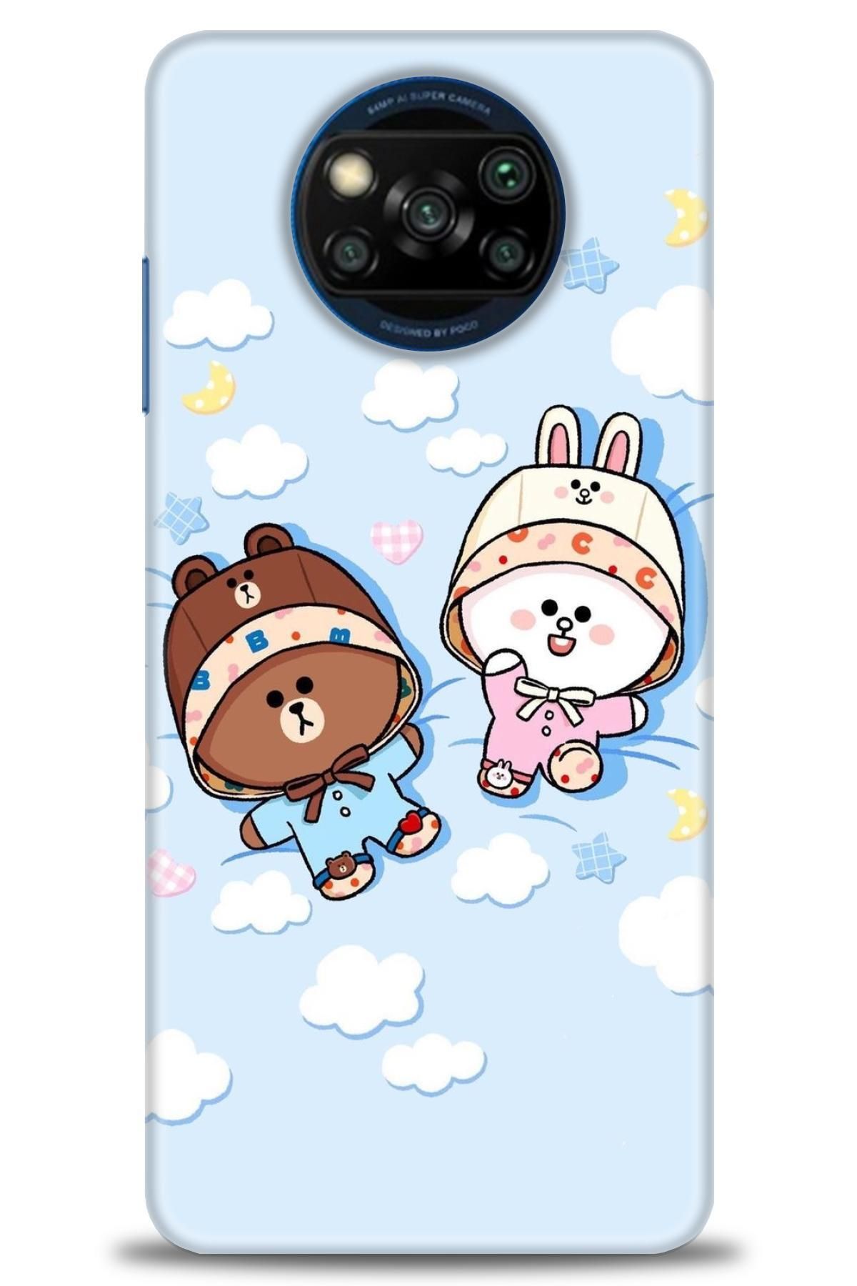 CooperTech Xiaomi Poco X3 Pro İle Uyumlu HD Baskılı Desenli Silikon Kılıf - 400