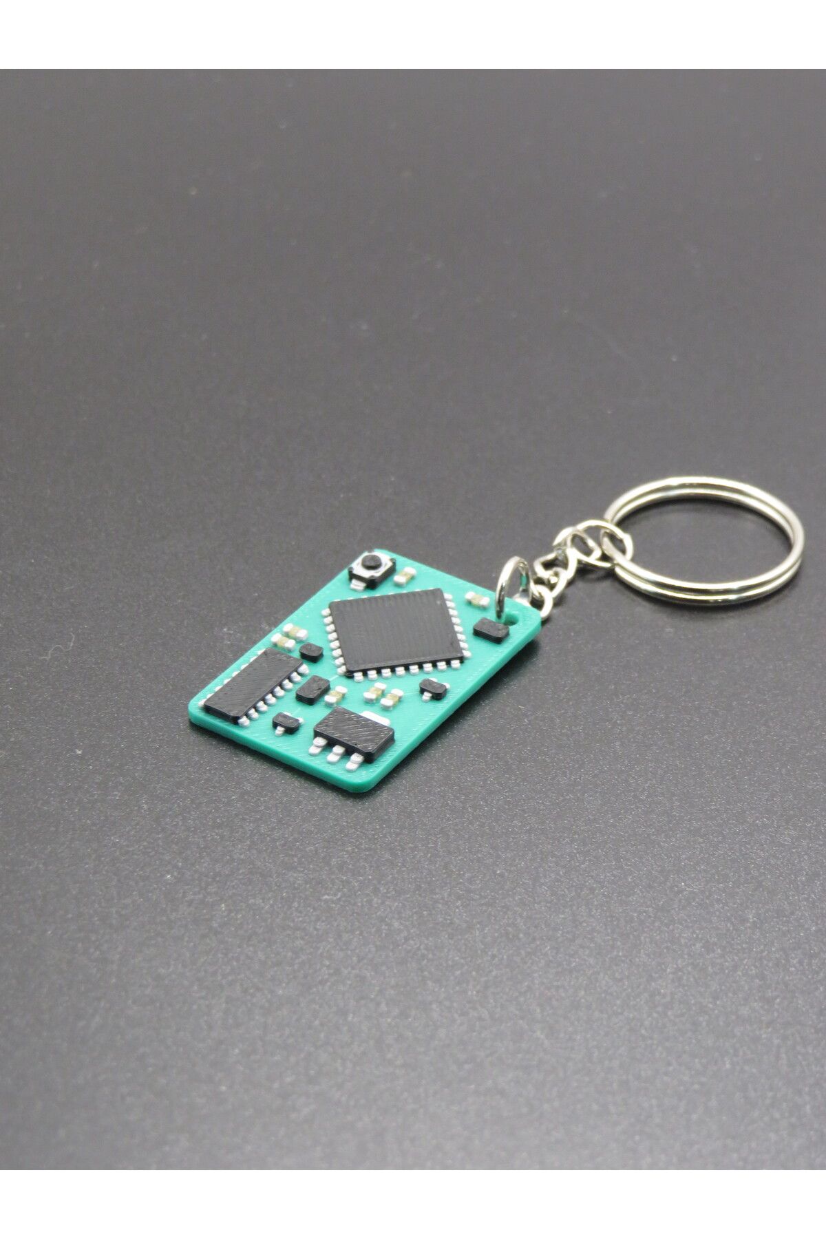 MODA-Pcb Circuit Board Themed 2D Keychain |   Electronic Design Mini Accessory |   3.5X2.5Cm 3