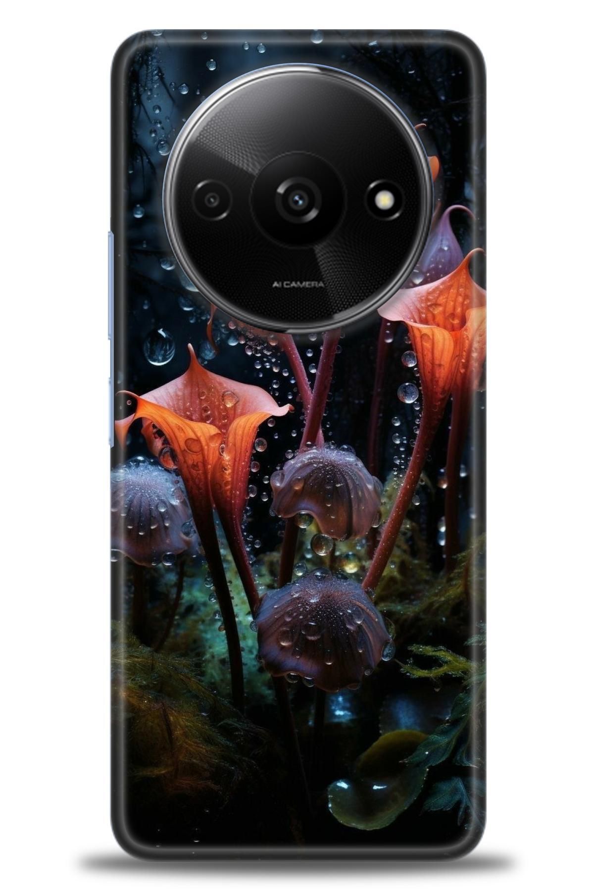CooperTech Xiaomi Redmi A3 4G 2024 İle Uyumlu HD Baskılı Desenli Silikon Kılıf - 750