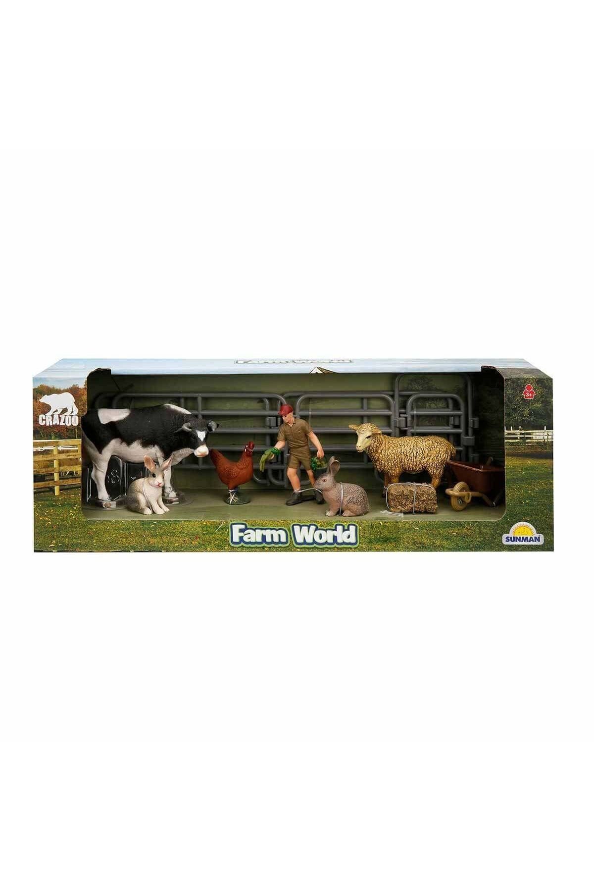 Easy Tedarik 2690 Farm World Çiftlik Hayvanları Oyun Seti