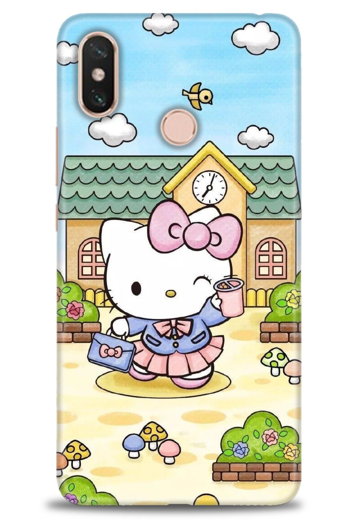 CooperTech Xiaomi Mi Max 3 İle Uyumlu HD Baskılı Desenli Silikon Kılıf - 160