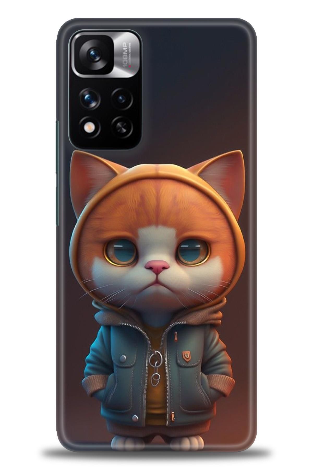CooperTech Xiaomi Redmi Note 11 Pro Plus İle Uyumlu HD Baskılı Desenli Silikon Kılıf - 340