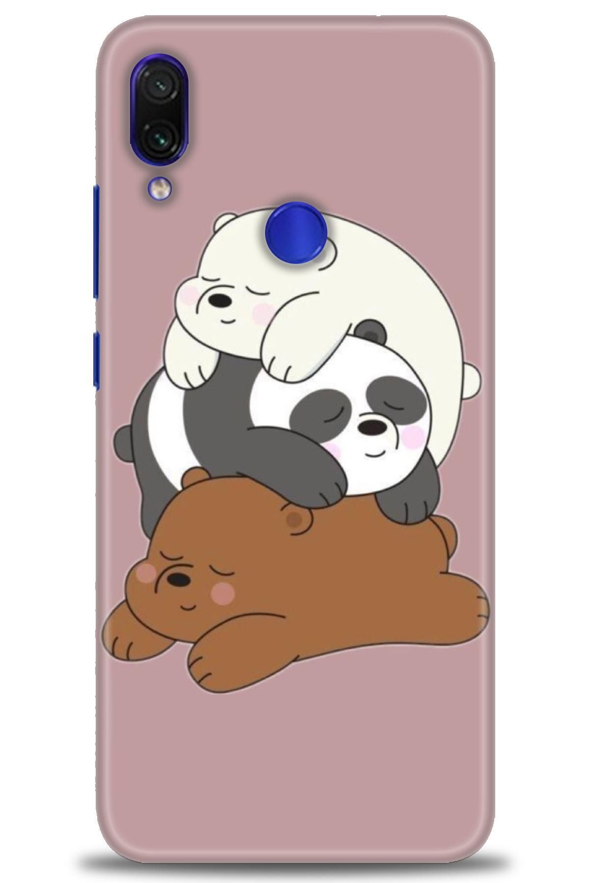 CooperTech Xiaomi Redmi Note 7 İle Uyumlu HD Baskılı Desenli Silikon Kılıf - 140