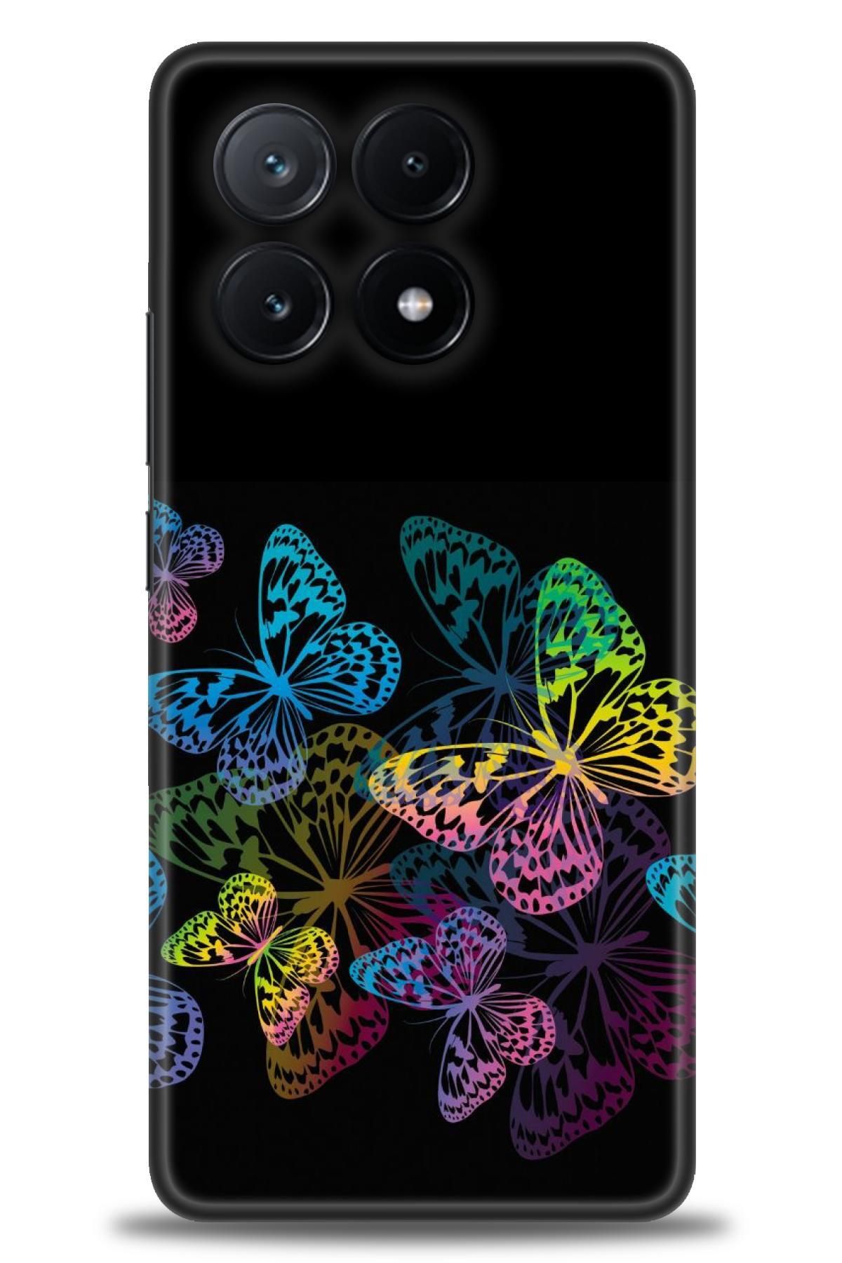 CooperTech Xiaomi Poco X6 Pro 5G İle Uyumlu HD Baskılı Desenli Silikon Kılıf - 1030