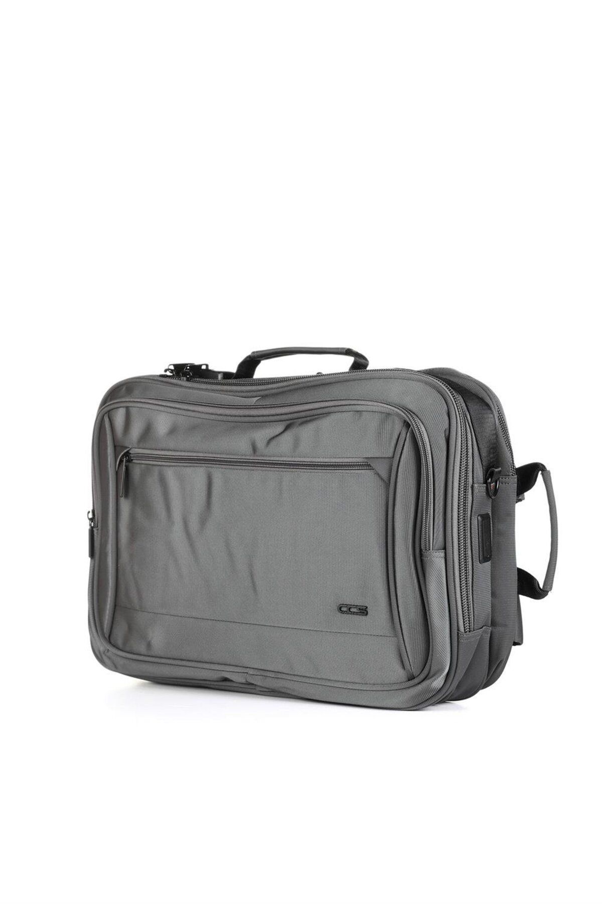 ÇÇS-Backpack with USB Port, Laptop Compartment, Shoulder Strap with Lock 2