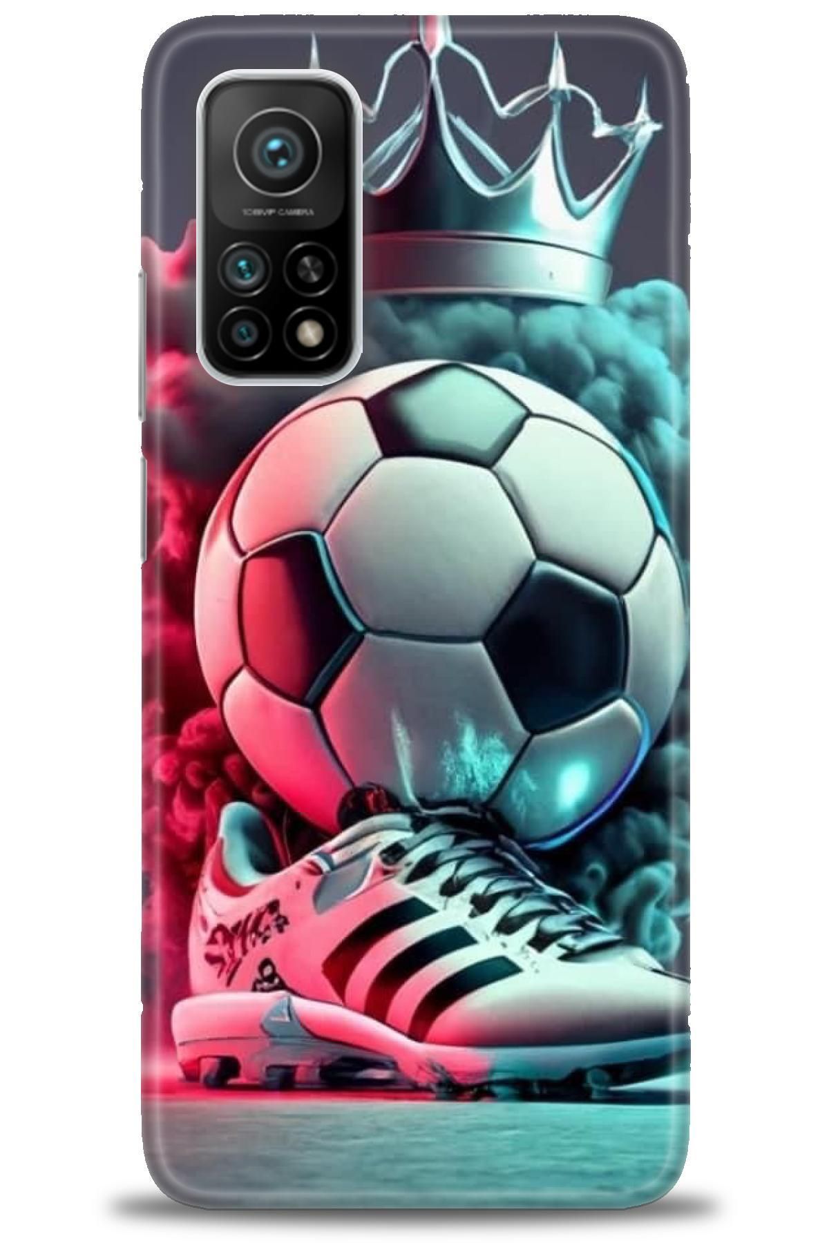 CooperTech Xiaomi Mi 10T İle Uyumlu HD Baskılı Desenli Silikon Kılıf - 870