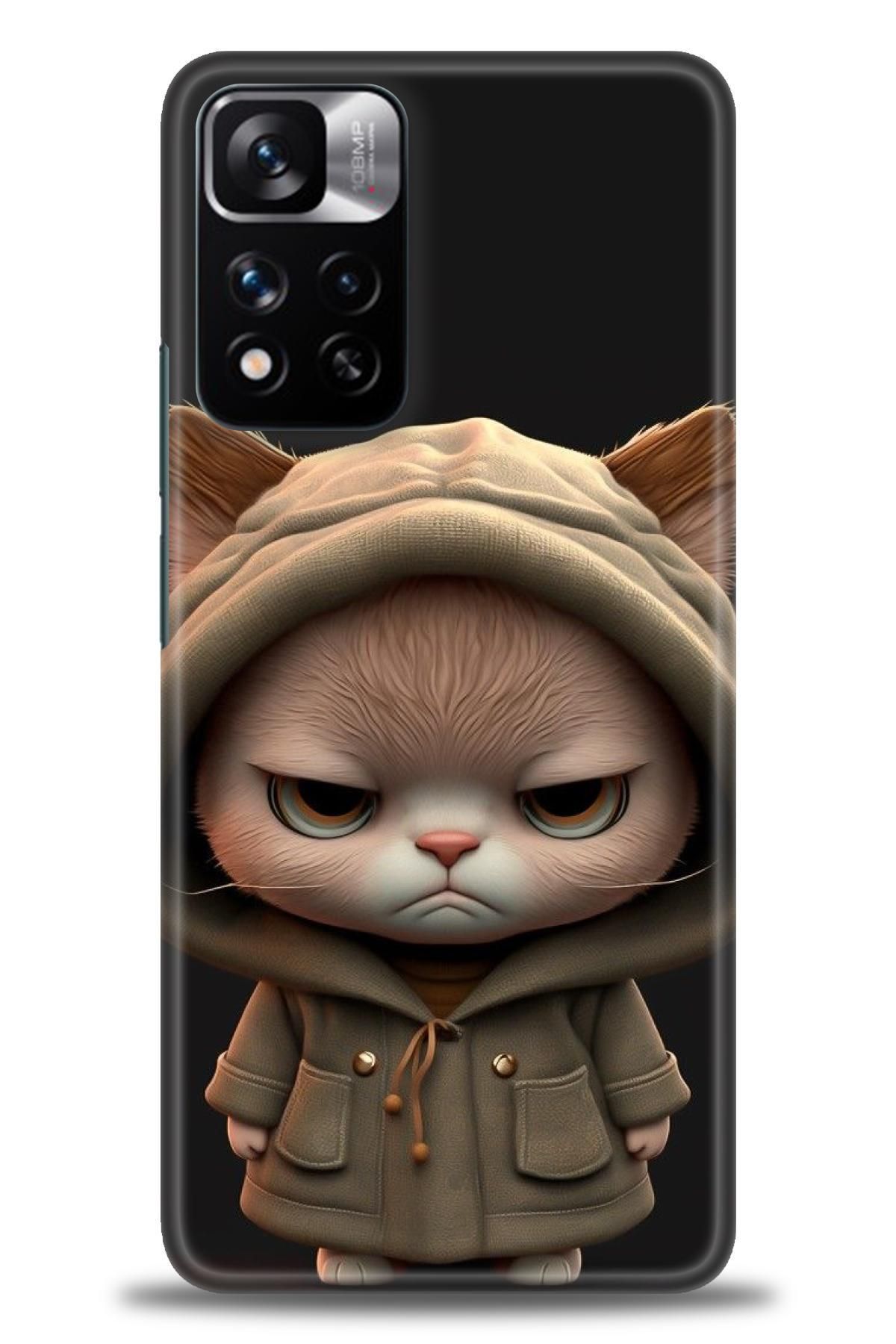 CooperTech Xiaomi Redmi Note 11 Pro Plus İle Uyumlu HD Baskılı Desenli Silikon Kılıf - 440