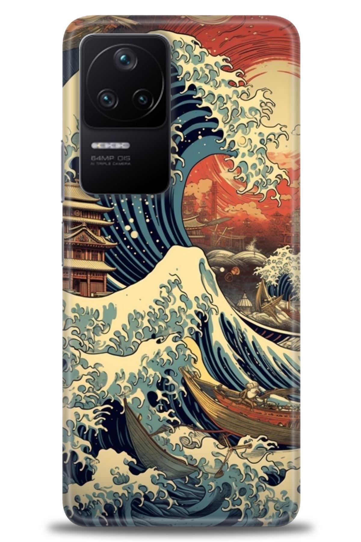 CooperTech Xiaomi Poco F4 İle Uyumlu HD Baskılı Desenli Silikon Kılıf - 850