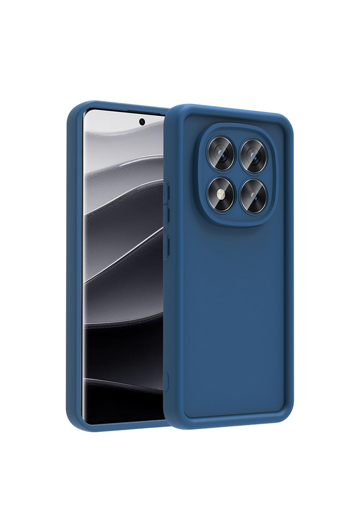 Novatis Redmi Note 14 Pro 5G Uyumlu Kılıf 3D Kamera Korumalı Soft Silikon Kapak