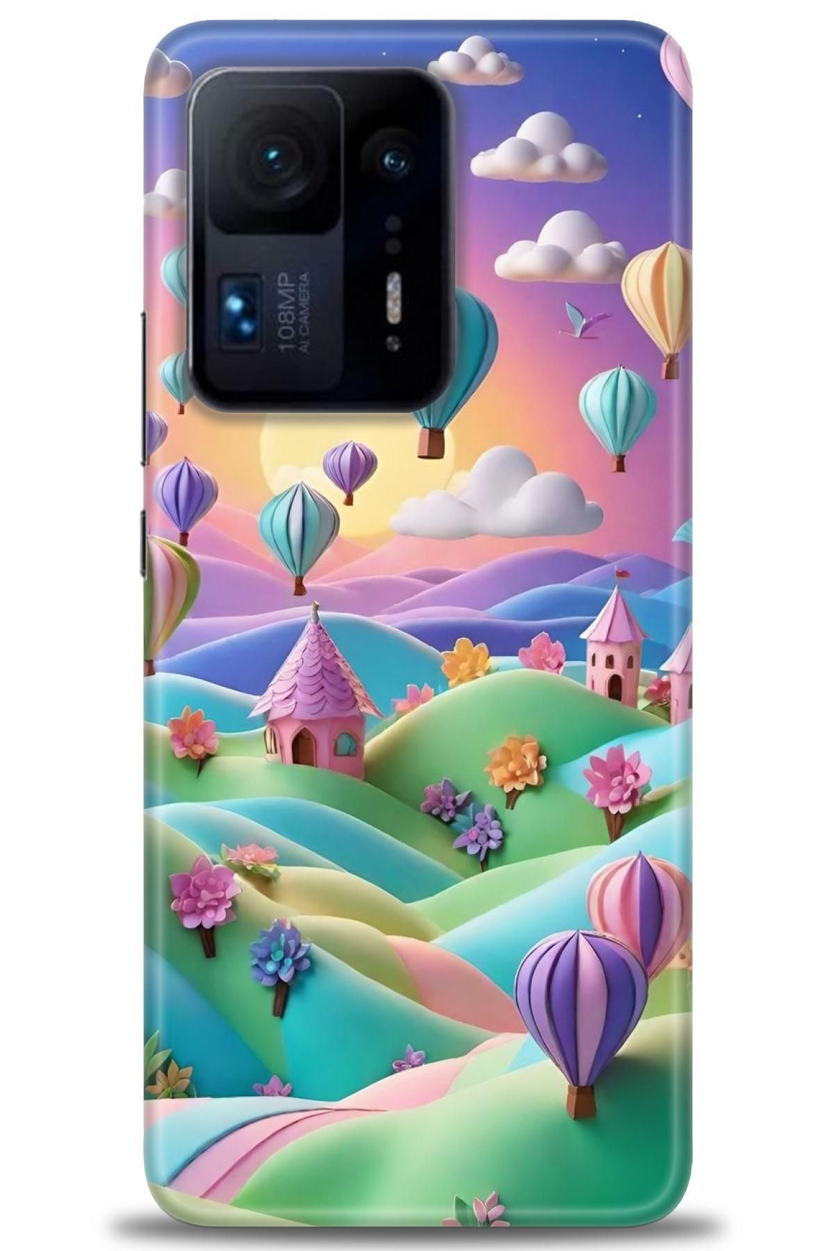 CooperTech Xiaomi Mi Mix 4 İle Uyumlu HD Baskılı Desenli Silikon Kılıf - 330
