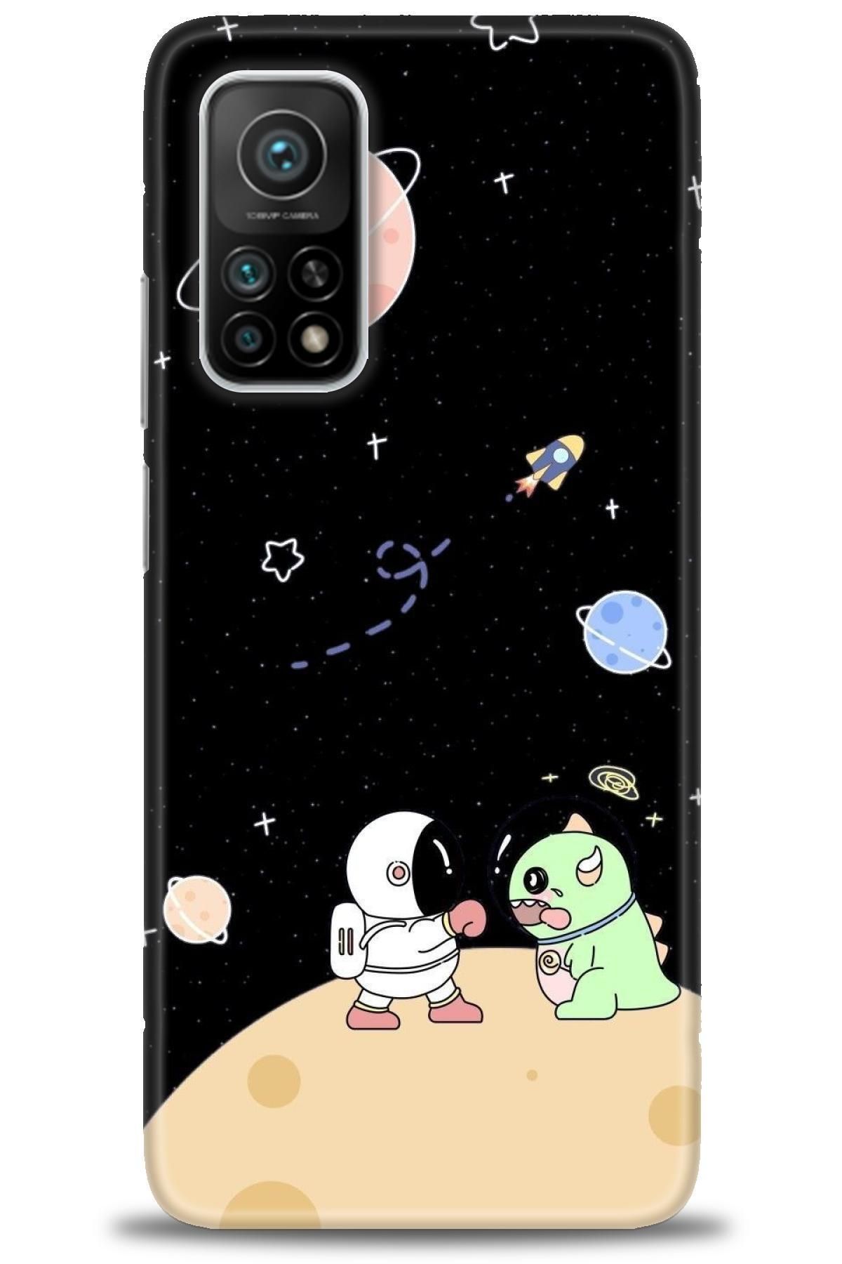 CooperTech Xiaomi Mi 10T Pro İle Uyumlu HD Baskılı Desenli Silikon Kılıf - 380