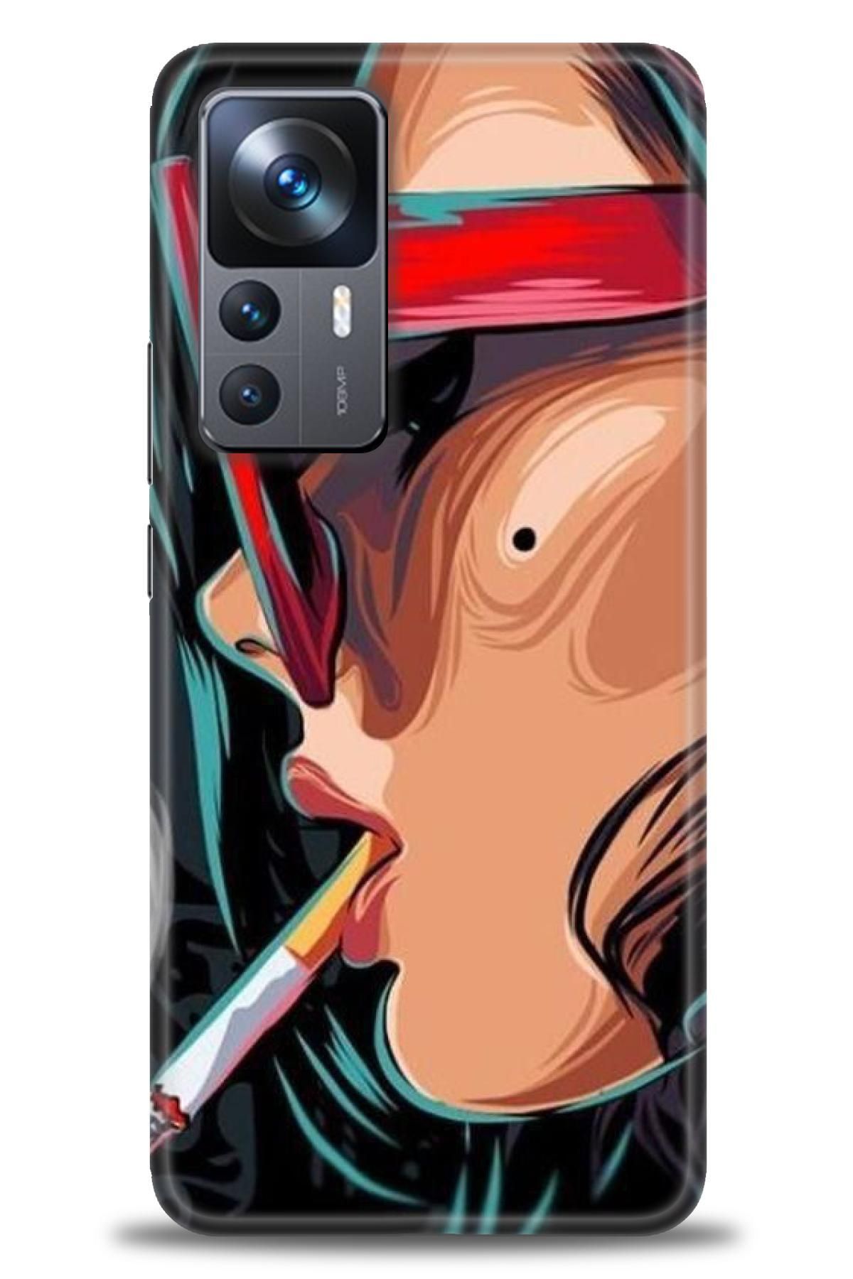 CooperTech Xiaomi Mi 12T Pro İle Uyumlu HD Baskılı Desenli Silikon Kılıf - 240