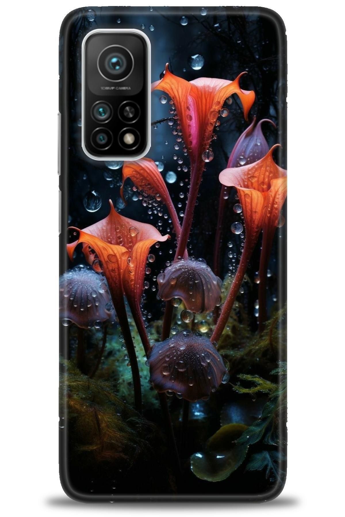 CooperTech Xiaomi Mi 10T İle Uyumlu HD Baskılı Desenli Silikon Kılıf - 750