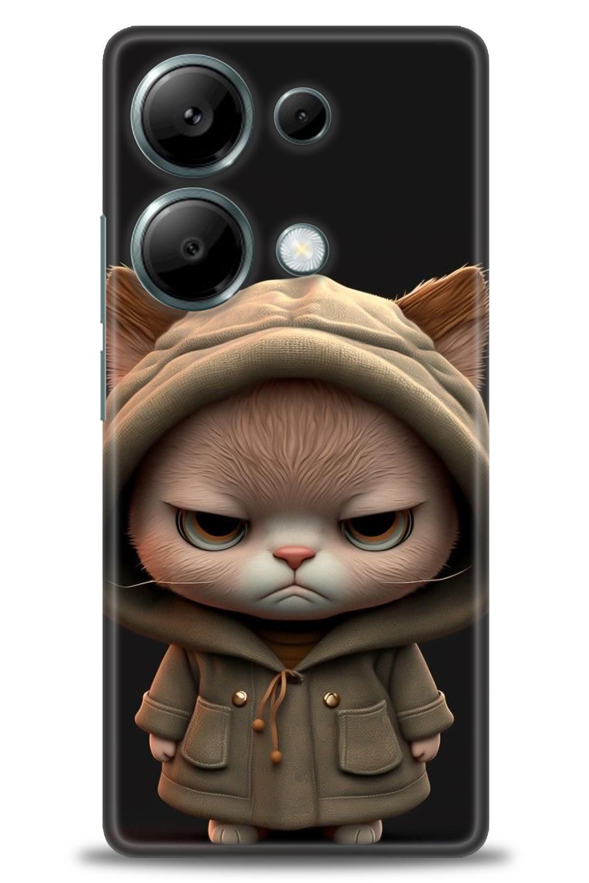 CooperTech Xiaomi Redmi Note 13 Pro 4G İle Uyumlu HD Baskılı Desenli Silikon Kılıf - 440