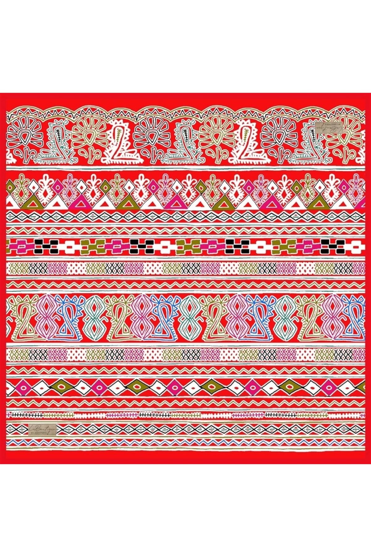 LA BOUTIQUE GÜZ | YAZ SERİNLİĞİ EŞARP 2414-02 90X90