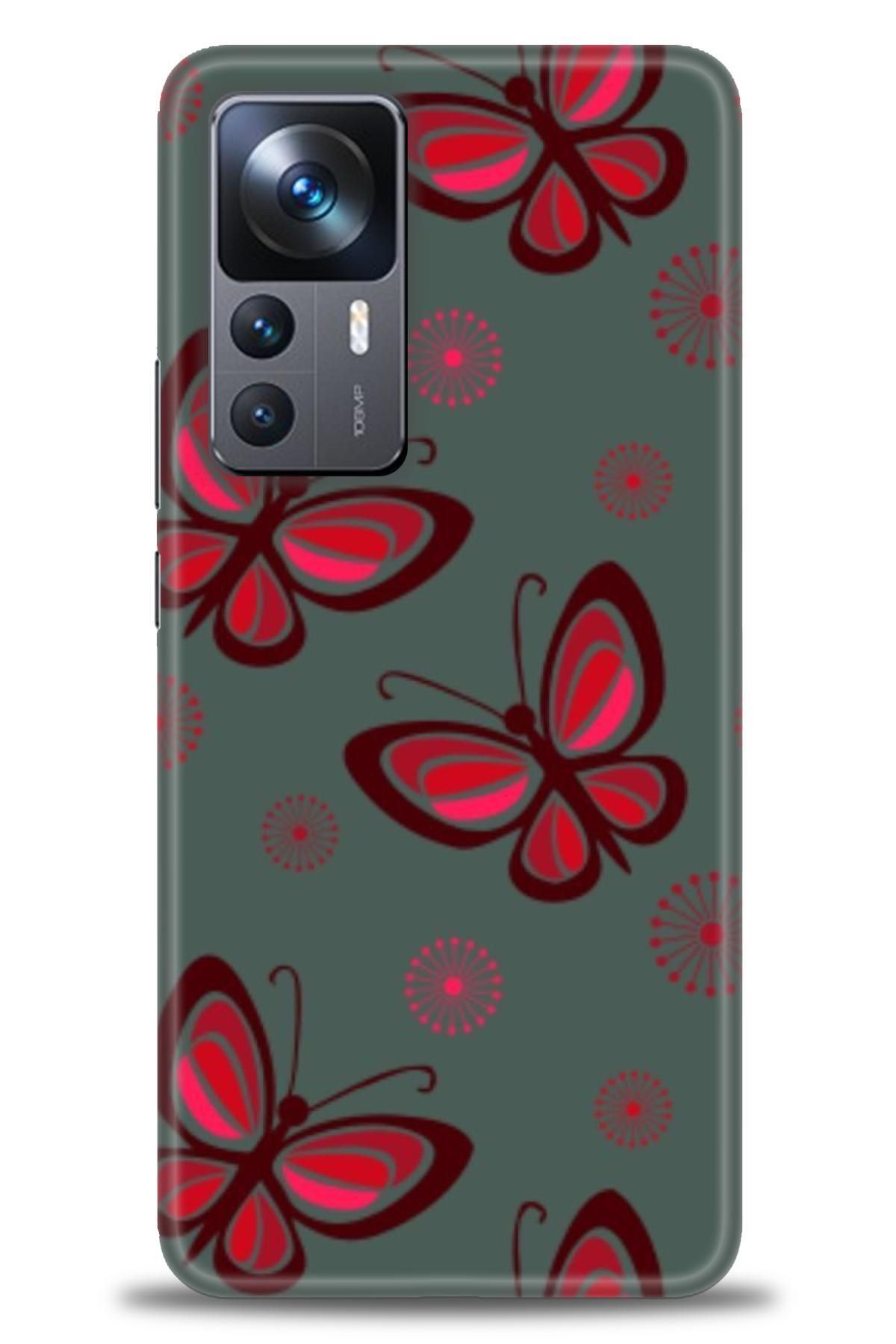 CooperTech Xiaomi Mi 12T İle Uyumlu HD Baskılı Desenli Silikon Kılıf - 691