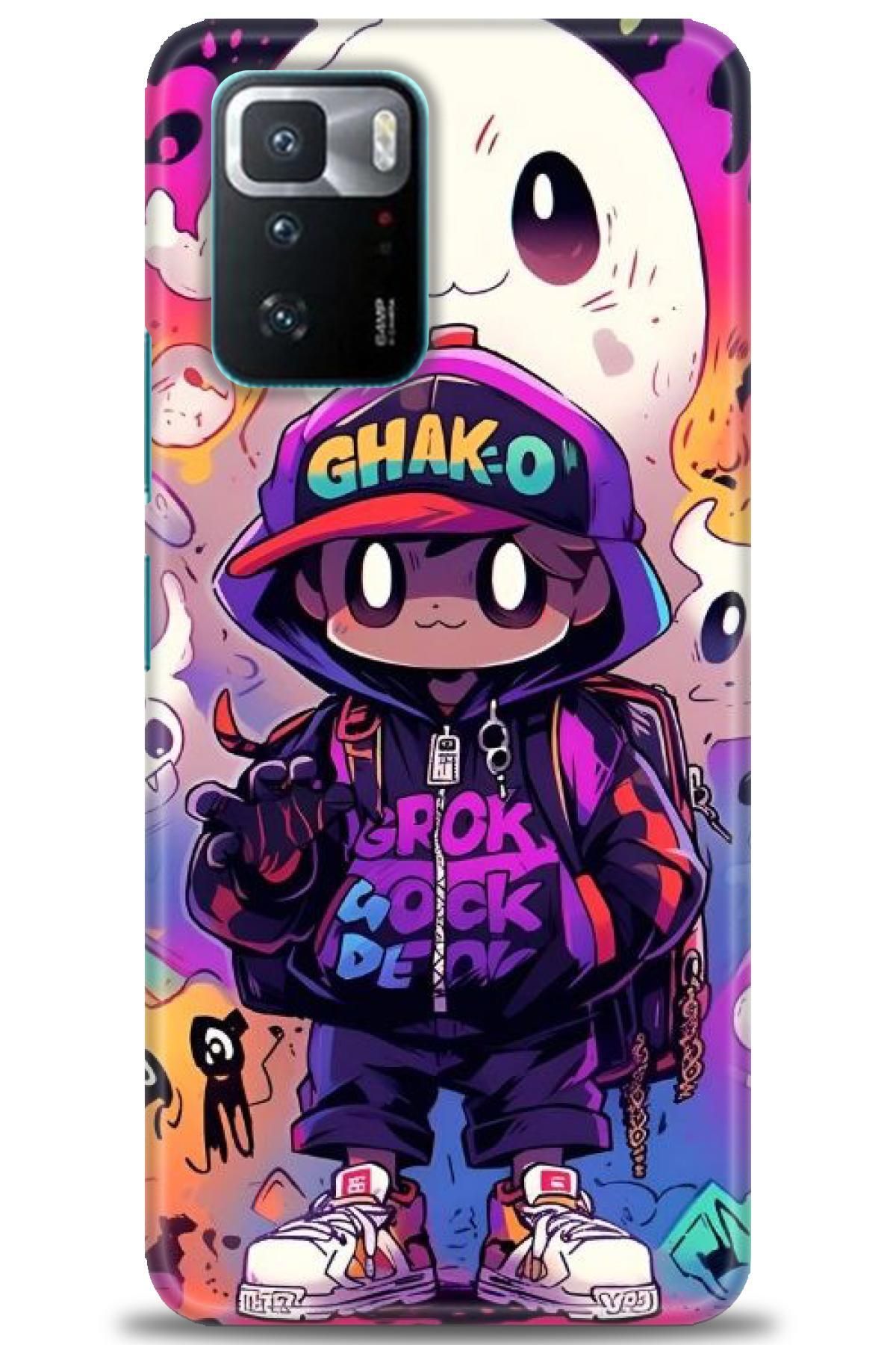 CooperTech Xiaomi Poco X3 GT İle Uyumlu HD Baskılı Desenli Silikon Kılıf - 911