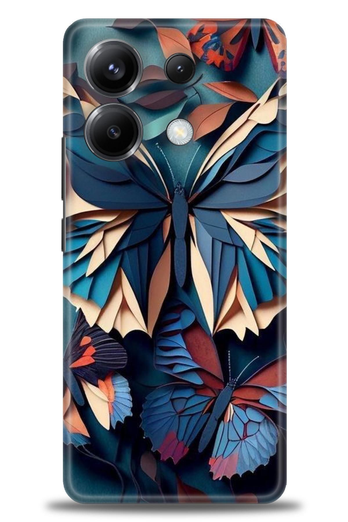 CooperTech Xiaomi Poco X6 5G İle Uyumlu HD Baskılı Desenli Silikon Kılıf - 521
