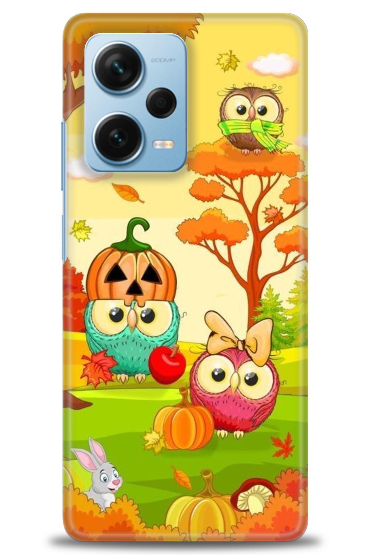 CooperTech Xiaomi Redmi Note 12 Pro Plus İle Uyumlu HD Baskılı Desenli Silikon Kılıf - 581