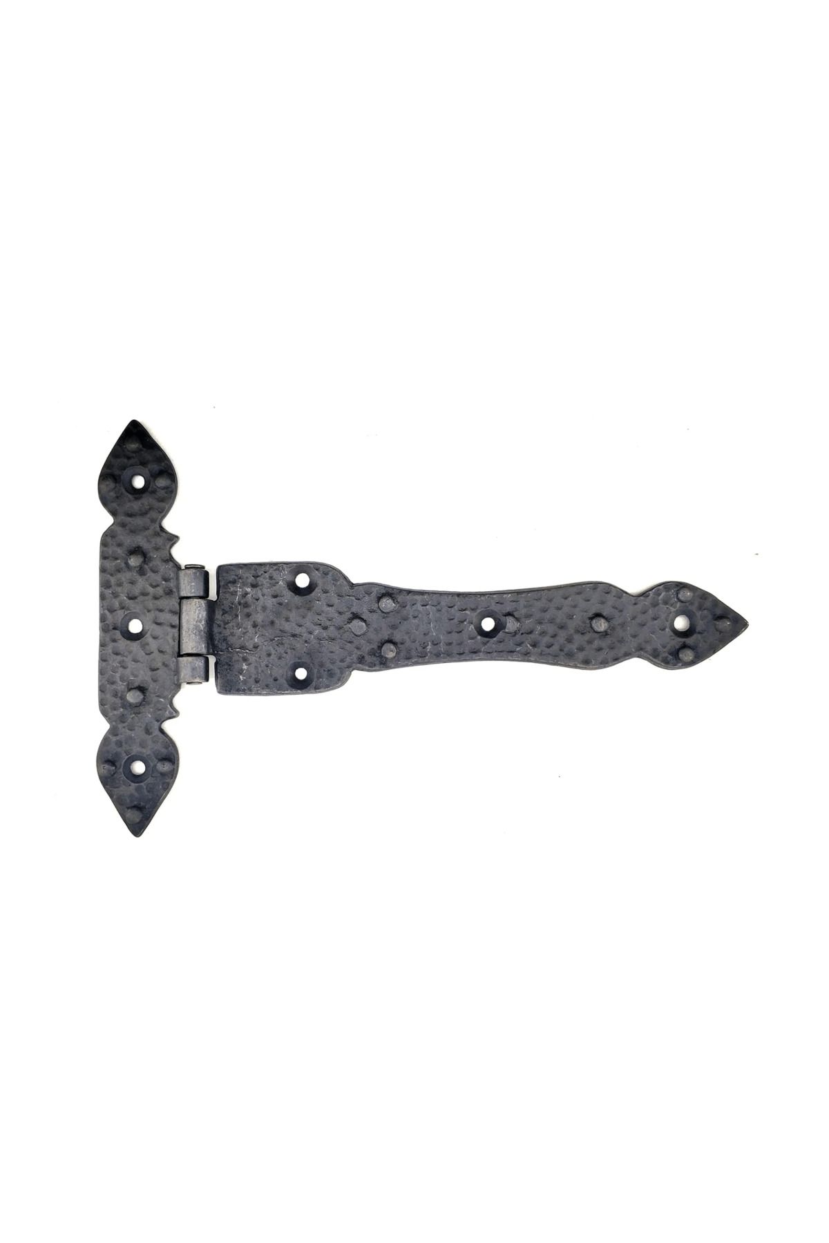 Kuzgun Ticaret Antika Tarz Dekoratif Pirinç Kuyruklu Düğmeli Menteşe No3 - 155x240 Mm, Oksit - Lisinya