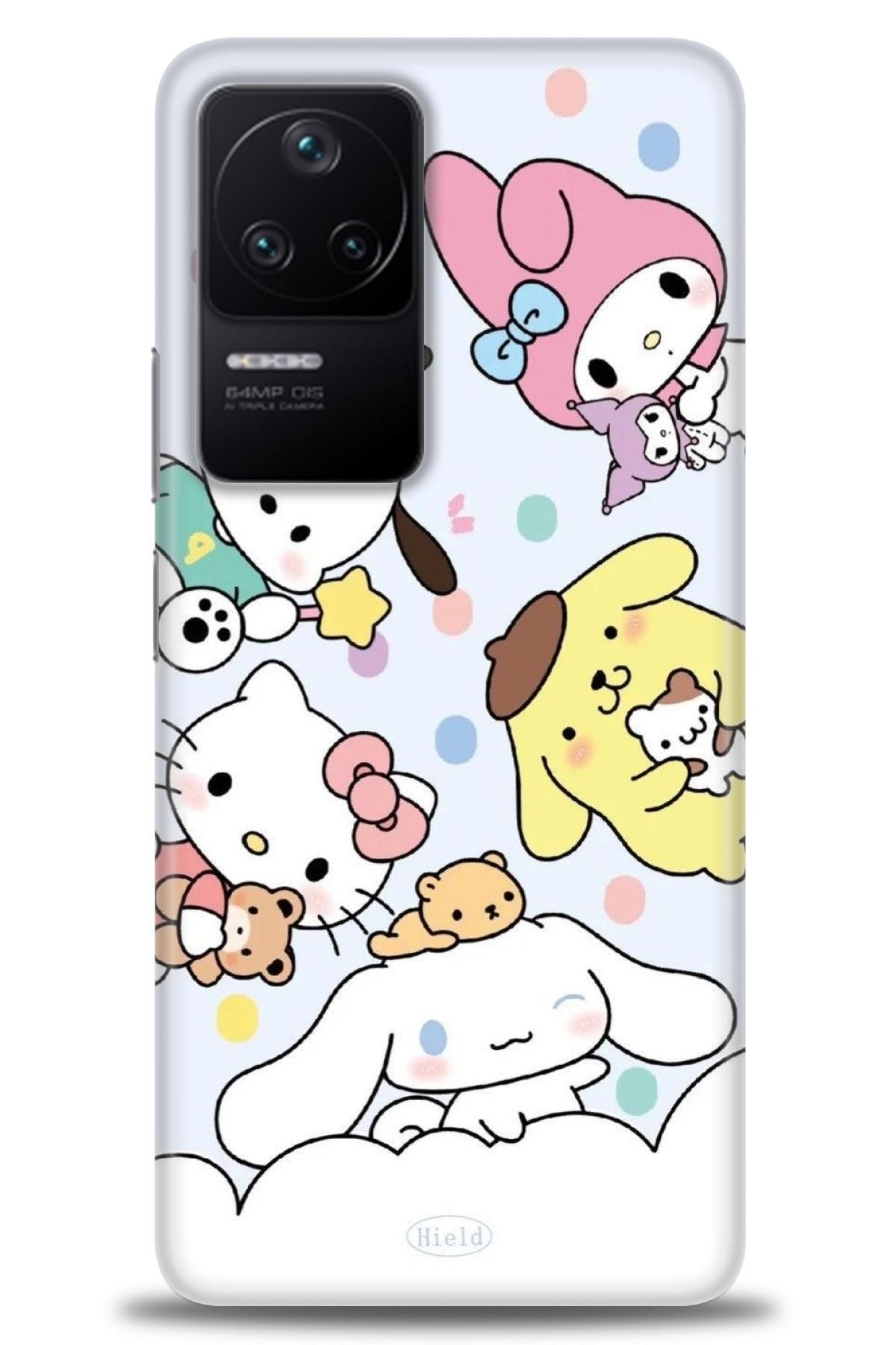 CooperTech Xiaomi Poco F4 İle Uyumlu HD Baskılı Desenli Silikon Kılıf - 1051
