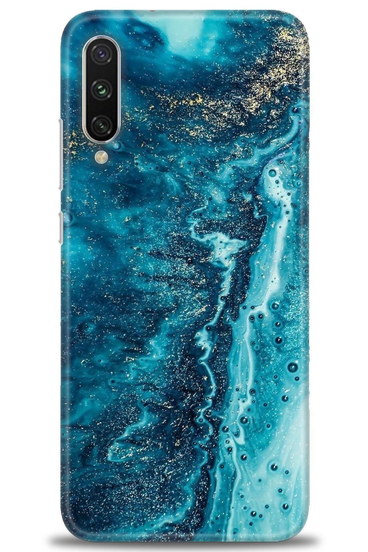 CooperTech Xiaomi Mi A3 İle Uyumlu HD Baskılı Desenli Silikon Kılıf - 211
