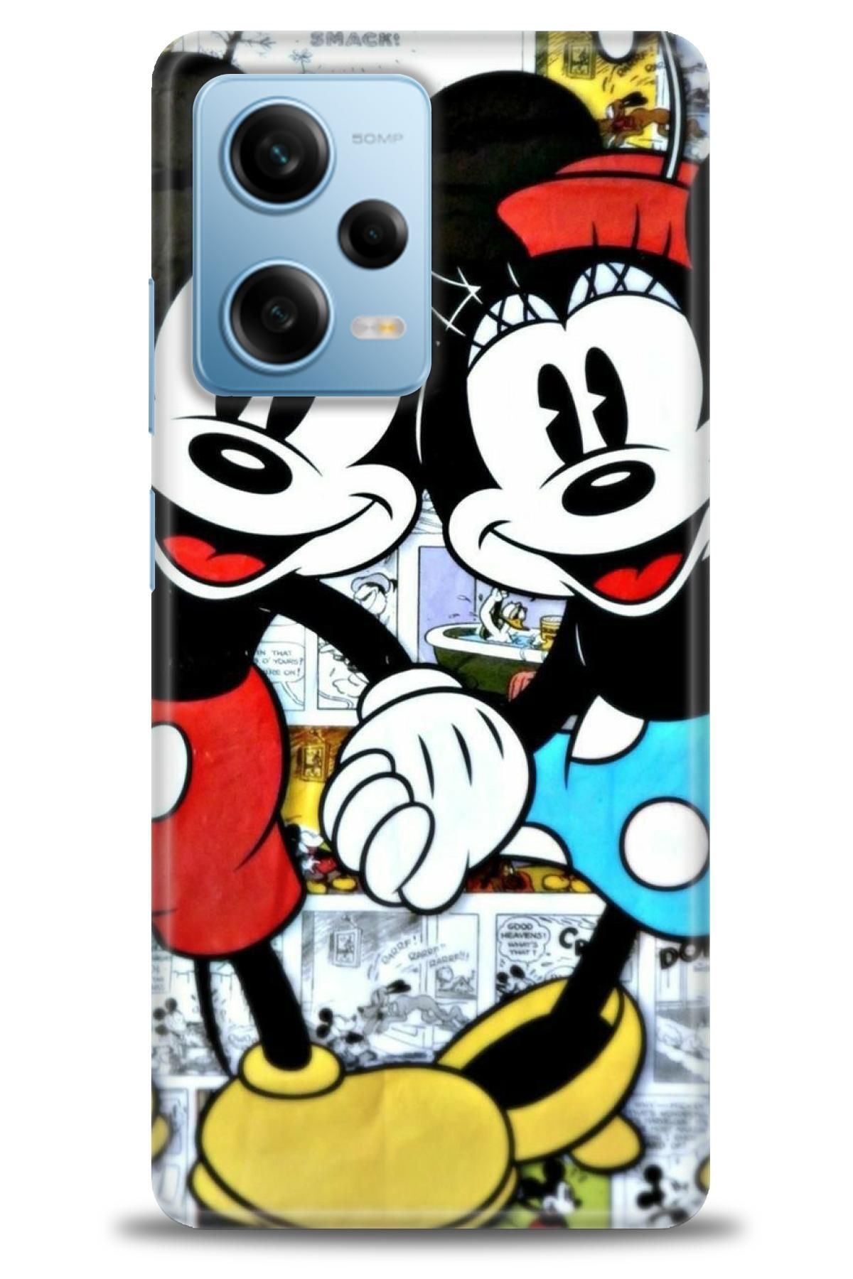 CooperTech Xiaomi Redmi Note 12 Pro 5G İle Uyumlu HD Baskılı Desenli Silikon Kılıf - 161
