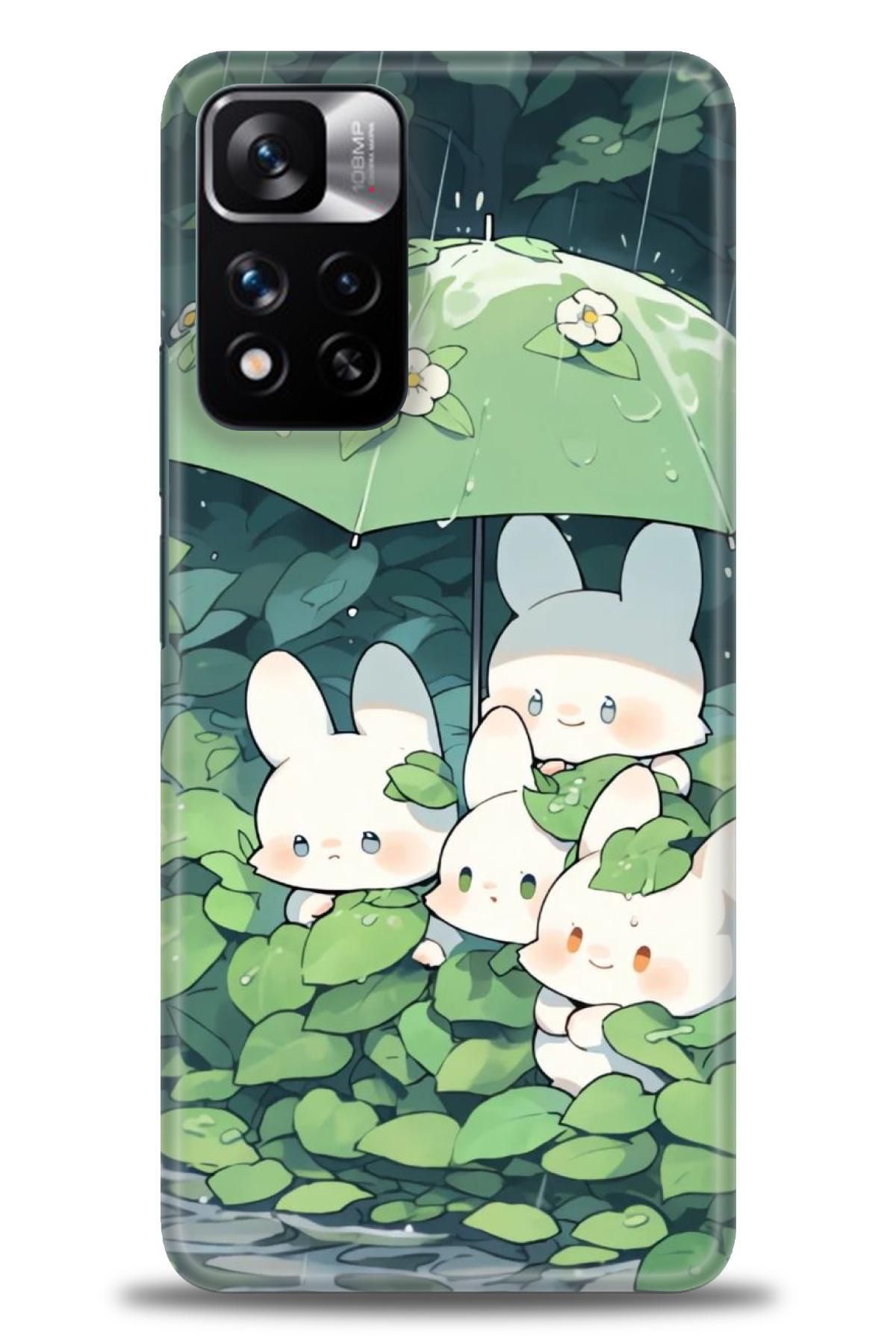 CooperTech Xiaomi Redmi Note 11 Pro Plus İle Uyumlu HD Baskılı Desenli Silikon Kılıf - 591
