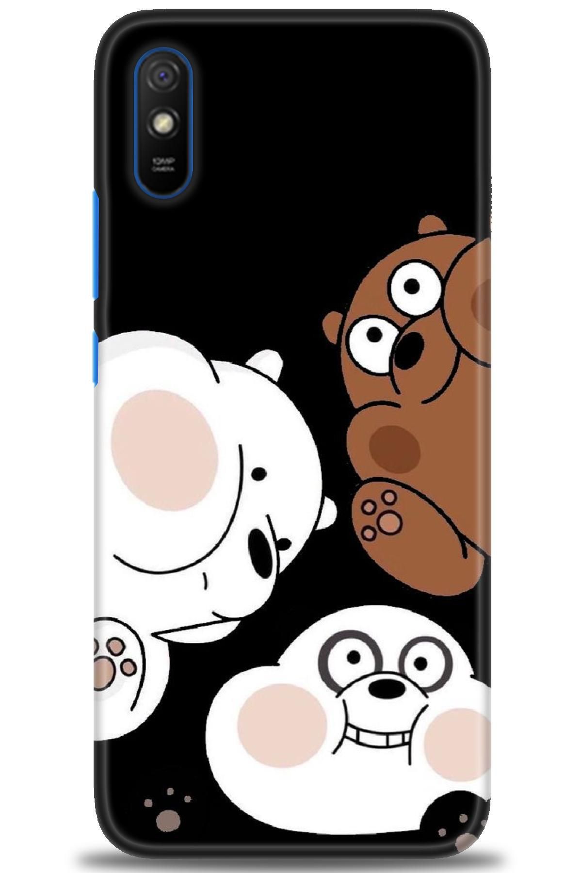 CooperTech Xiaomi Redmi 9A İle Uyumlu HD Baskılı Desenli Silikon Kılıf - 131