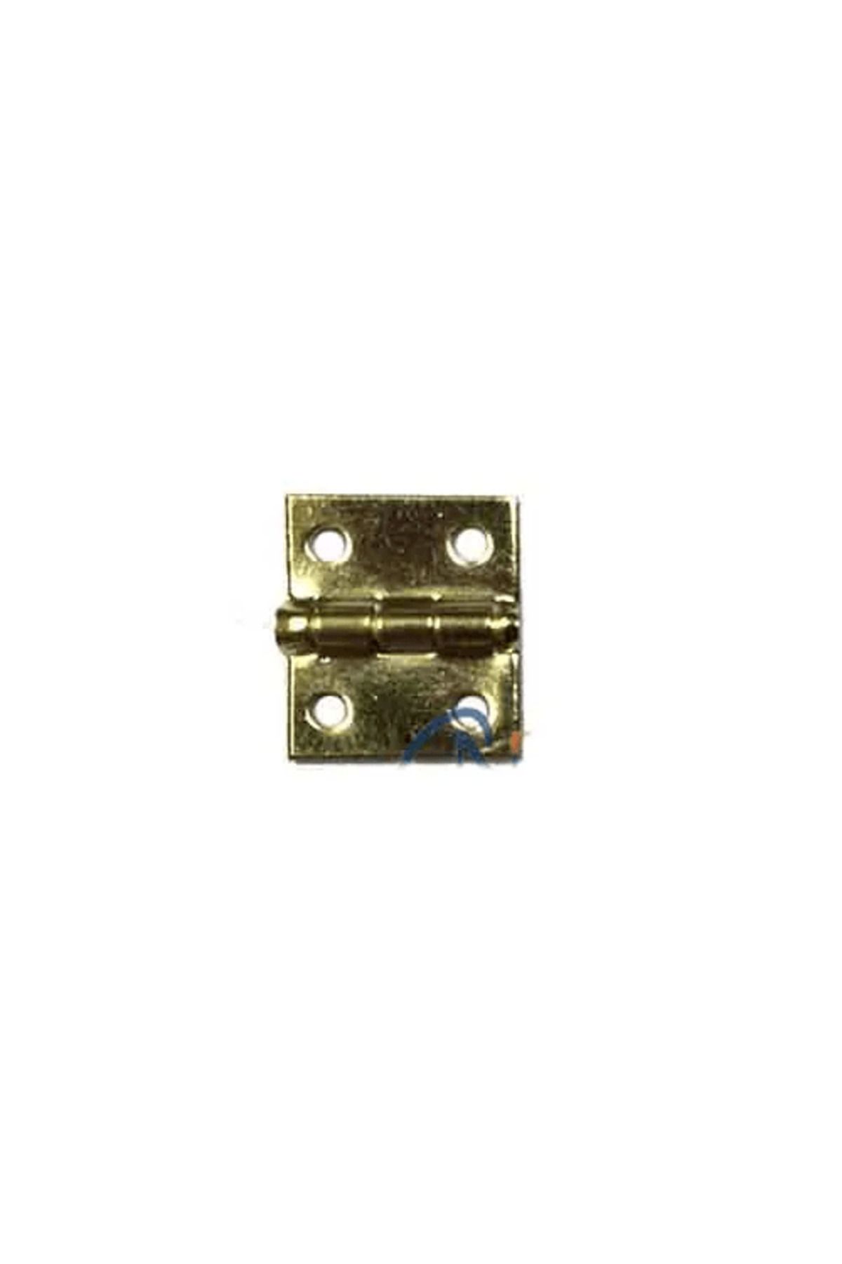 Kuzgun Ticaret Tavla Menteşesi No:1 - Mini, 10x11mm, Sarı, 1 Adet - Lisinya