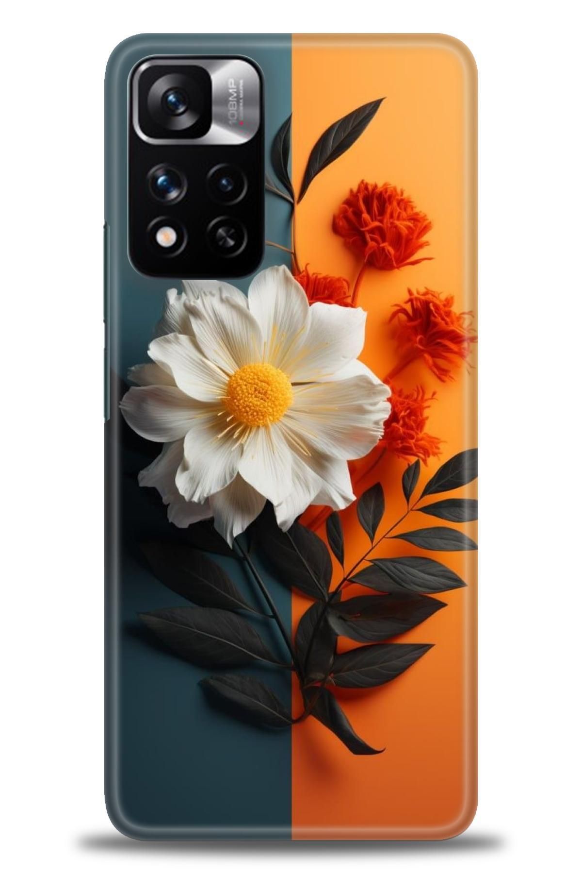 CooperTech Xiaomi Redmi Note 11 Pro Plus İle Uyumlu HD Baskılı Desenli Silikon Kılıf - 971