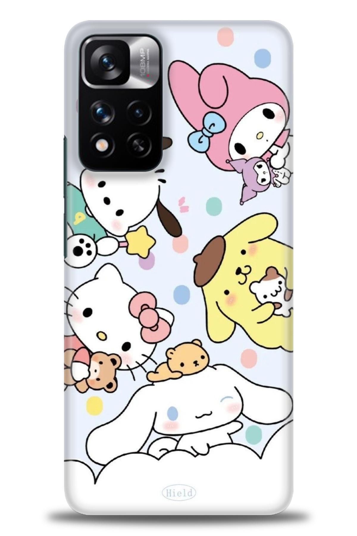 CooperTech Xiaomi Redmi Note 11 Pro Plus İle Uyumlu HD Baskılı Desenli Silikon Kılıf - 1051