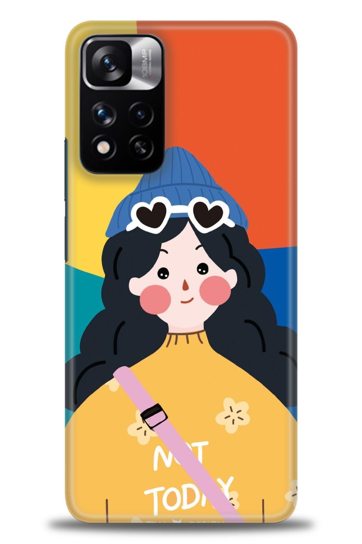 CooperTech Xiaomi Redmi Note 11 Pro Plus İle Uyumlu HD Baskılı Desenli Silikon Kılıf - 791