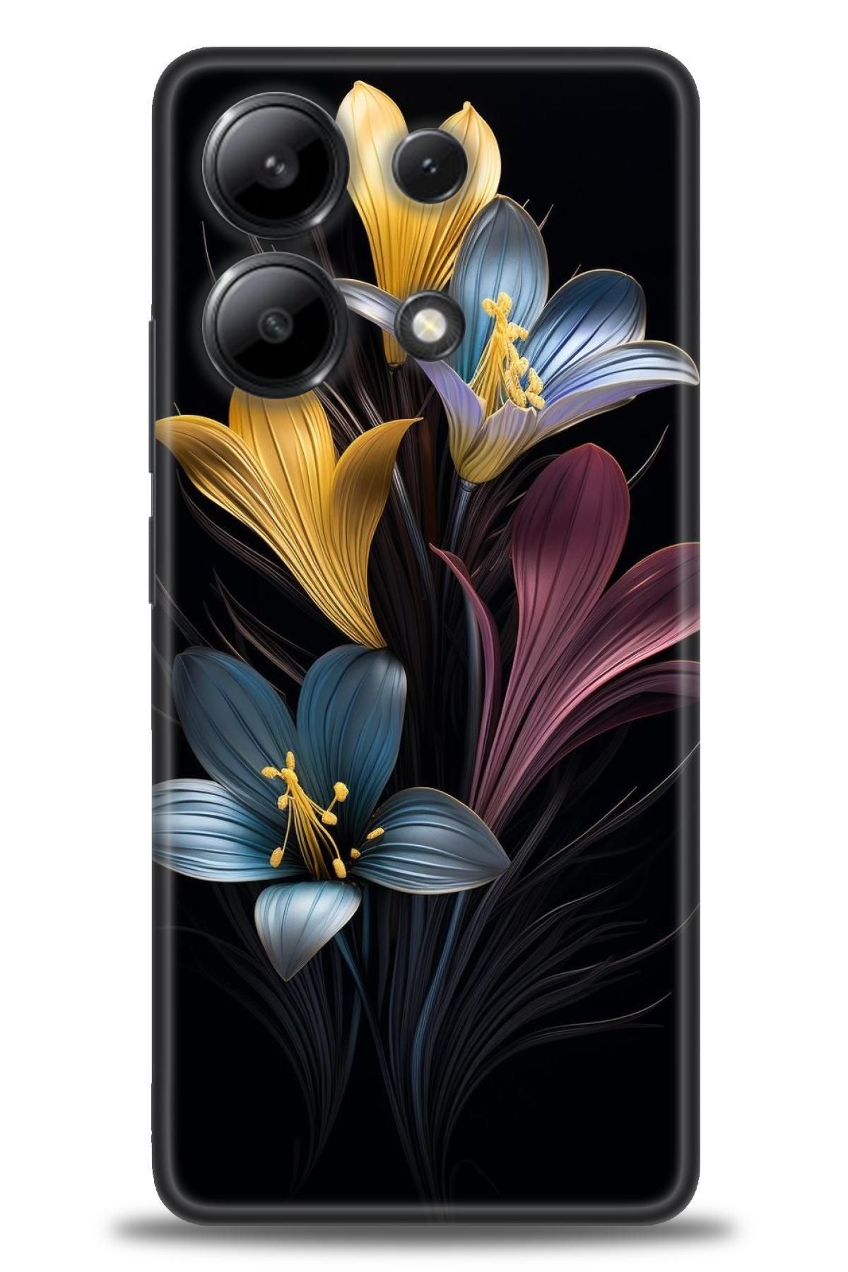 CooperTech Xiaomi Redmi Note 13 4G İle Uyumlu HD Baskılı Desenli Silikon Kılıf - 411