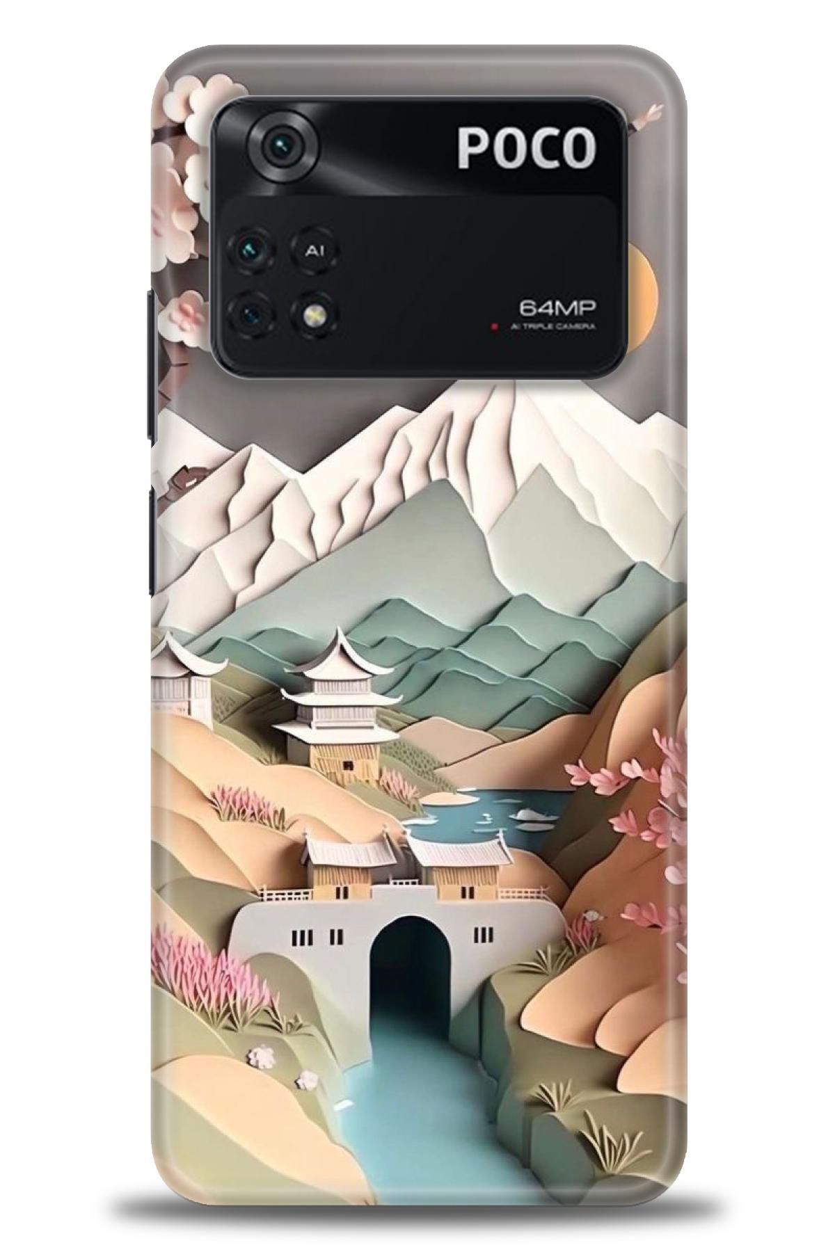 CooperTech Xiaomi Poco M4 Pro 4G İle Uyumlu HD Baskılı Desenli Silikon Kılıf - 321
