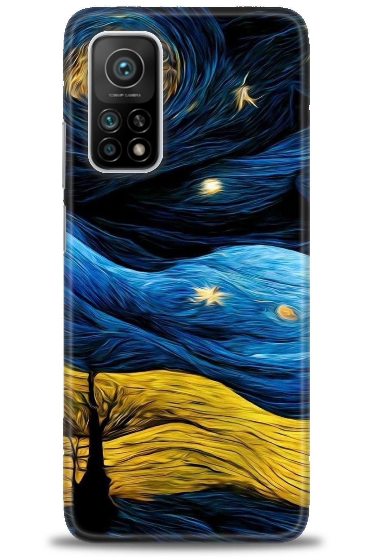 CooperTech Xiaomi Mi 10T Pro İle Uyumlu HD Baskılı Desenli Silikon Kılıf - 721