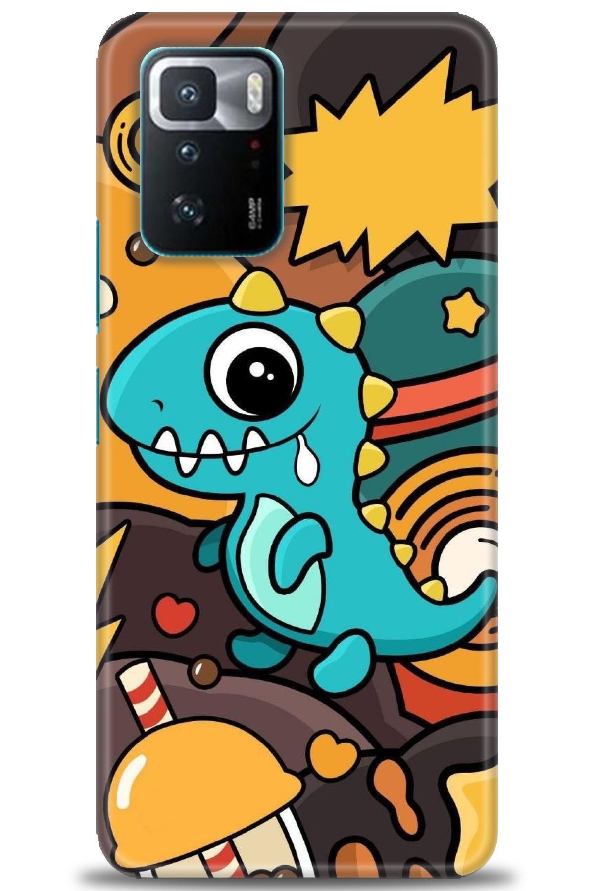 CooperTech Xiaomi Poco X3 GT İle Uyumlu HD Baskılı Desenli Silikon Kılıf - 491
