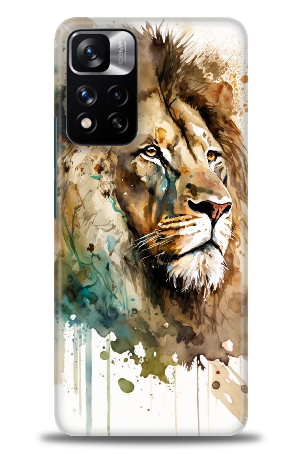 CooperTech Xiaomi Redmi Note 11 Pro Plus İle Uyumlu HD Baskılı Desenli Silikon Kılıf - 101