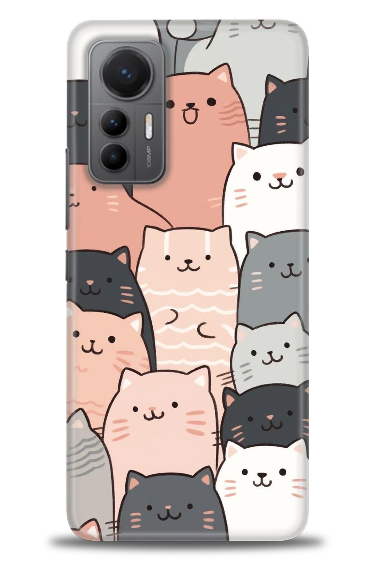 CooperTech Xiaomi Mi 12 Lite İle Uyumlu HD Baskılı Desenli Silikon Kılıf - 301