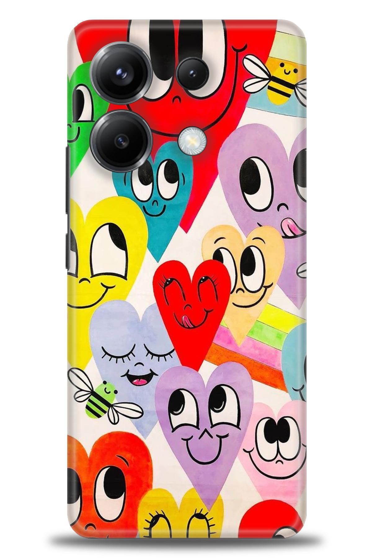 CooperTech Xiaomi Poco X6 5G İle Uyumlu HD Baskılı Desenli Silikon Kılıf - 1