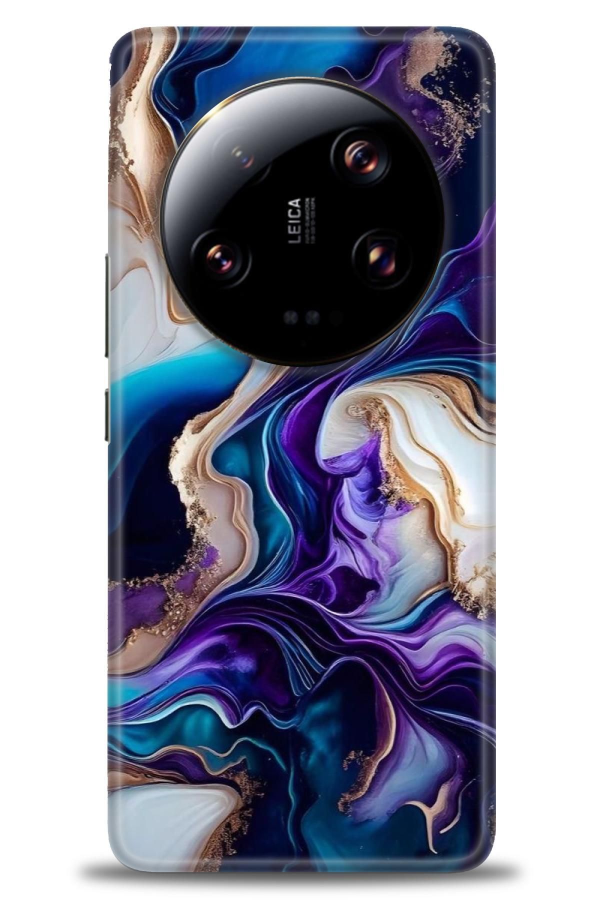 CooperTech Xiaomi Mi 13 Ultra İle Uyumlu HD Baskılı Desenli Silikon Kılıf - 401