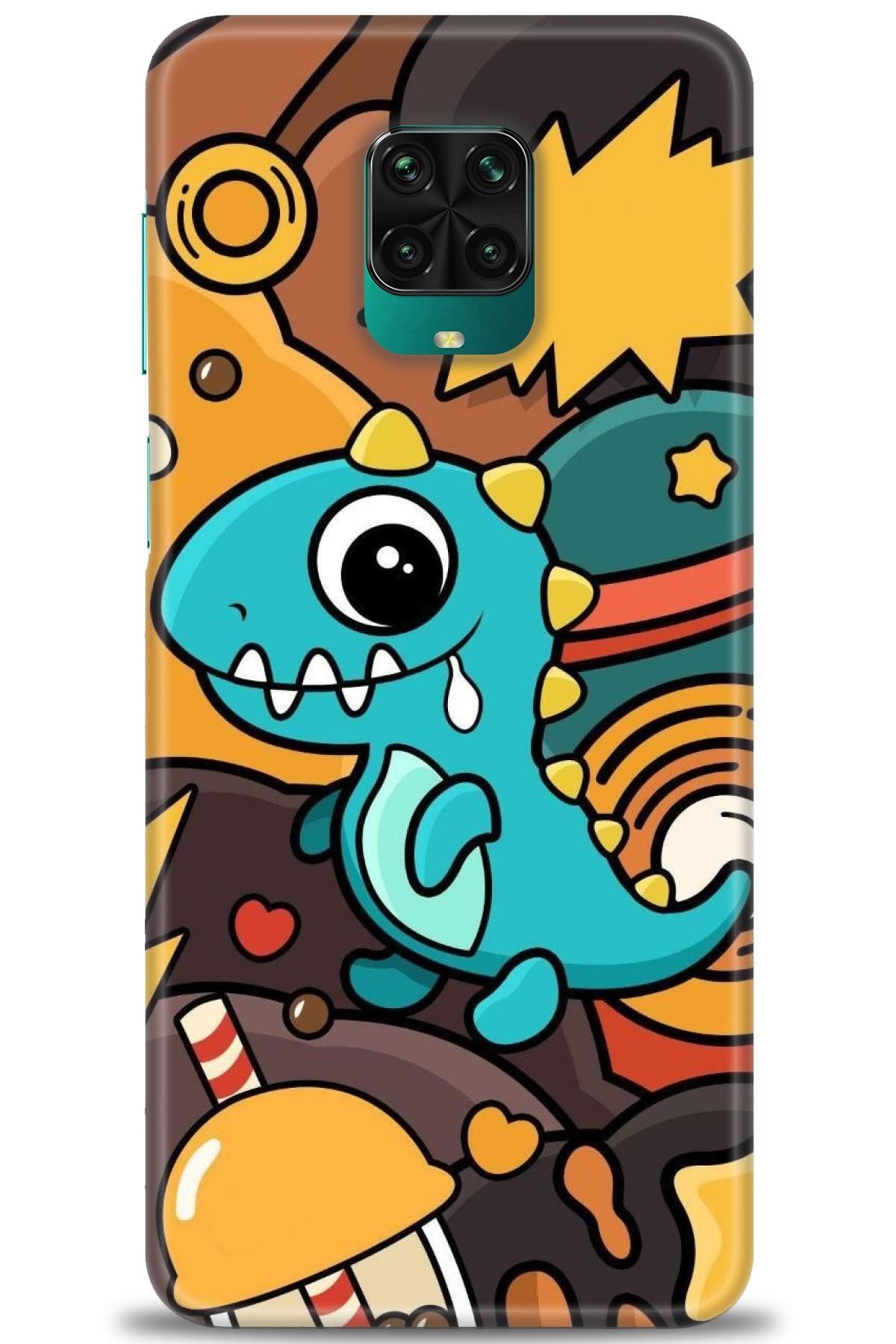 CooperTech Xiaomi Redmi Note 9S İle Uyumlu HD Baskılı Desenli Silikon Kılıf - 491
