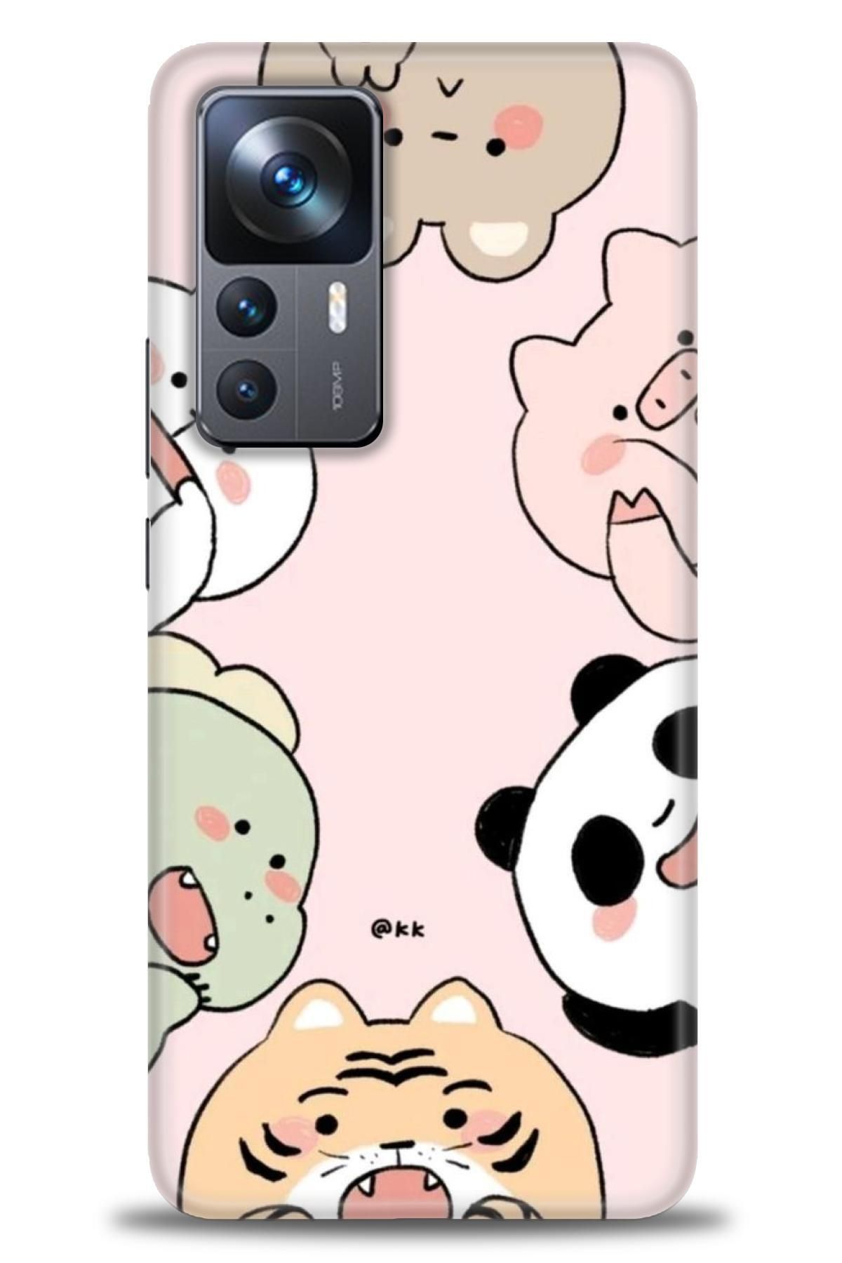 CooperTech Xiaomi Mi 12T Pro İle Uyumlu HD Baskılı Desenli Silikon Kılıf - 291