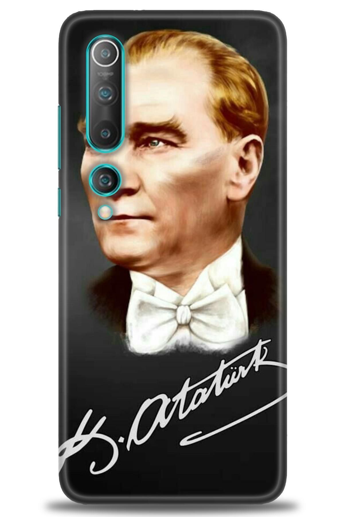 CooperTech Xiaomi Mi 10 İle Uyumlu HD Baskılı Desenli Silikon Kılıf - 1031