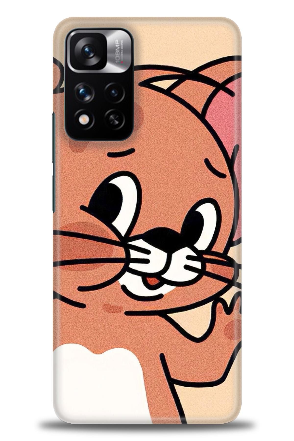 CooperTech Xiaomi Redmi Note 11 Pro Plus İle Uyumlu HD Baskılı Desenli Silikon Kılıf - 381